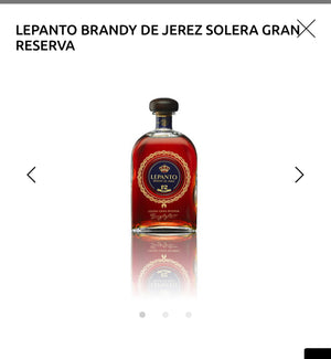 LEPANTO BRANDY DE JEREZ SOLERA GRAN RESERVA