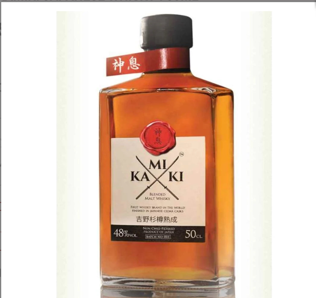 KAMIKI JAPANESE WHISKY 750ML