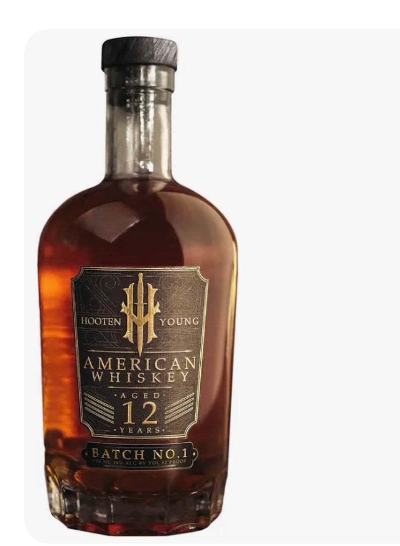 Hooten Young Whiskey 12YR 750ML