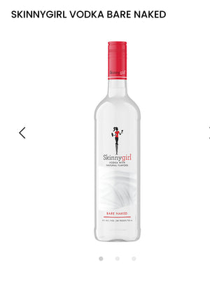 Skinnygirl Vodka Bare Naked 60