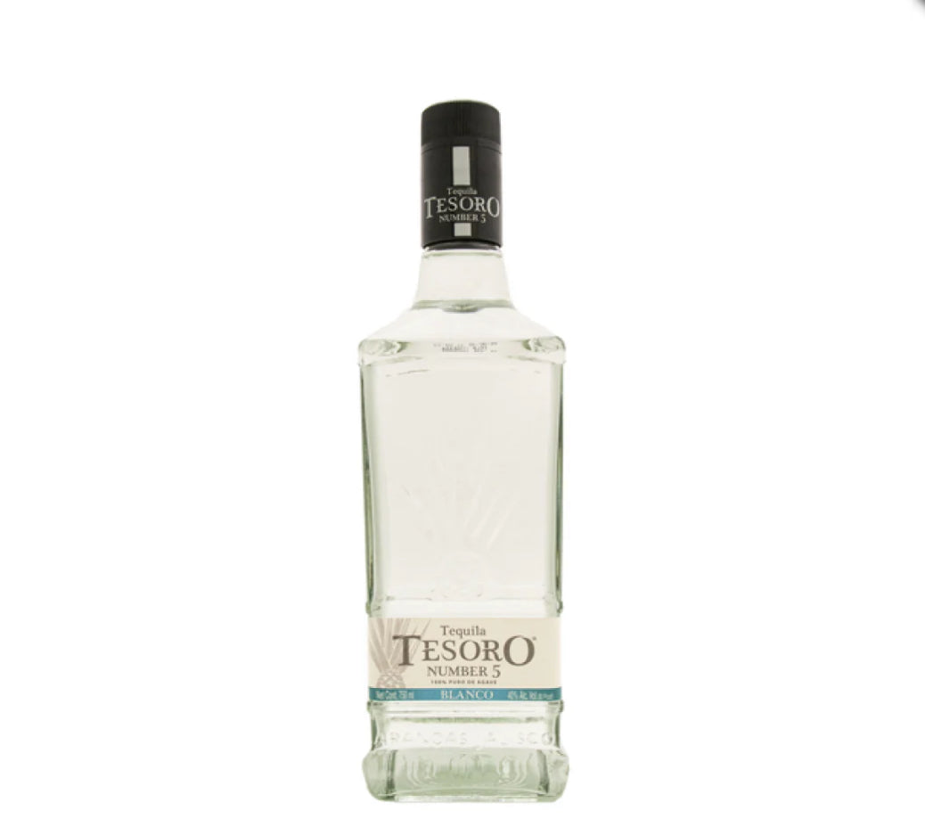 TESORO #5 BLANCO TEQUILA 750ML