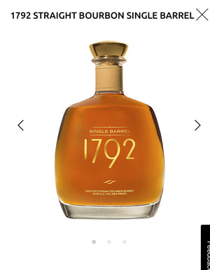 1792 Straight Bourbon Single Barrel 98.6