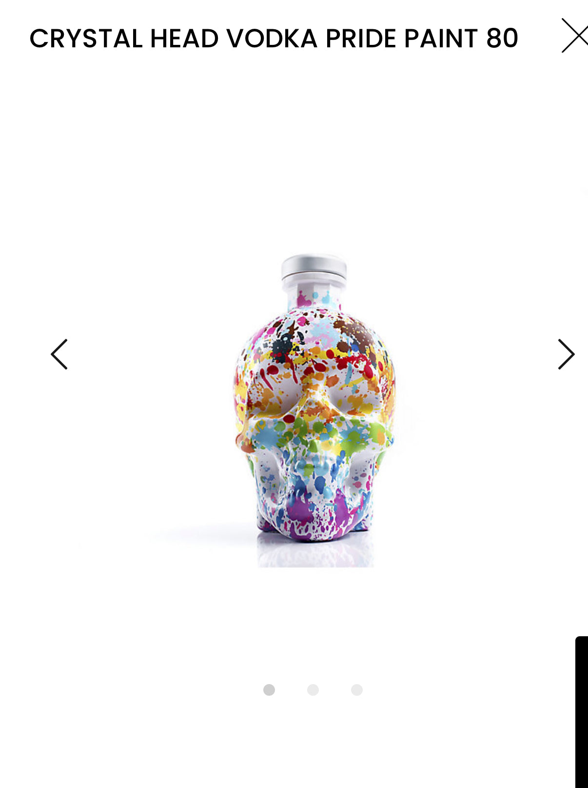 Crystal Head Vodka Pride Paint 80