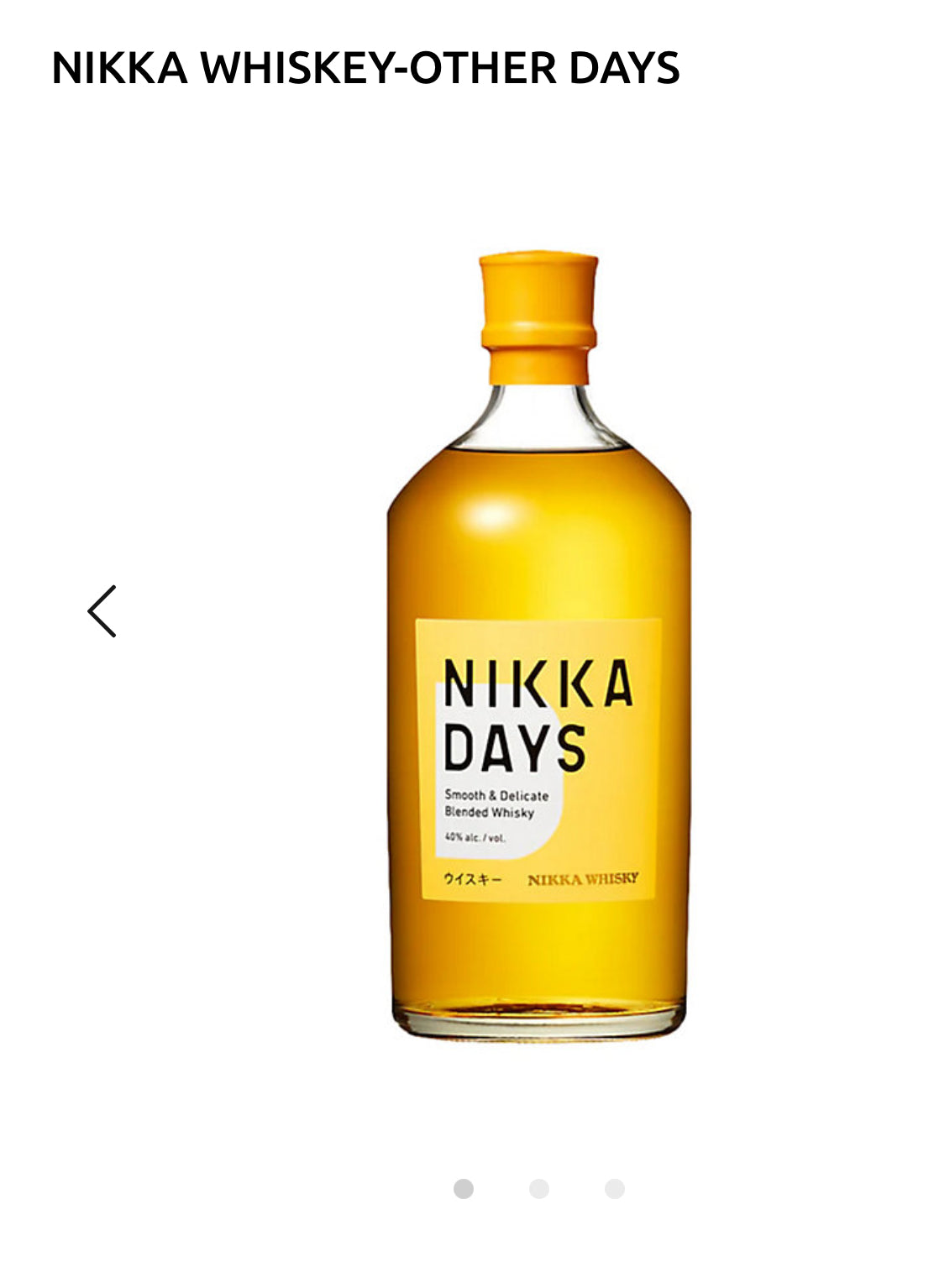 Nikka Whisky Days 80