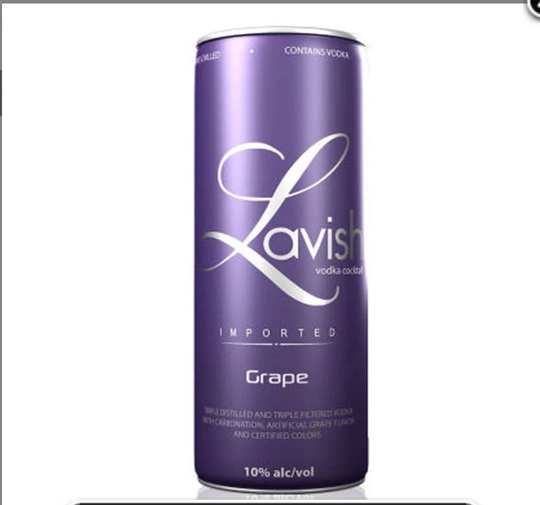LAVISH GRAPE VODKA COCKTAIL 24/355ML