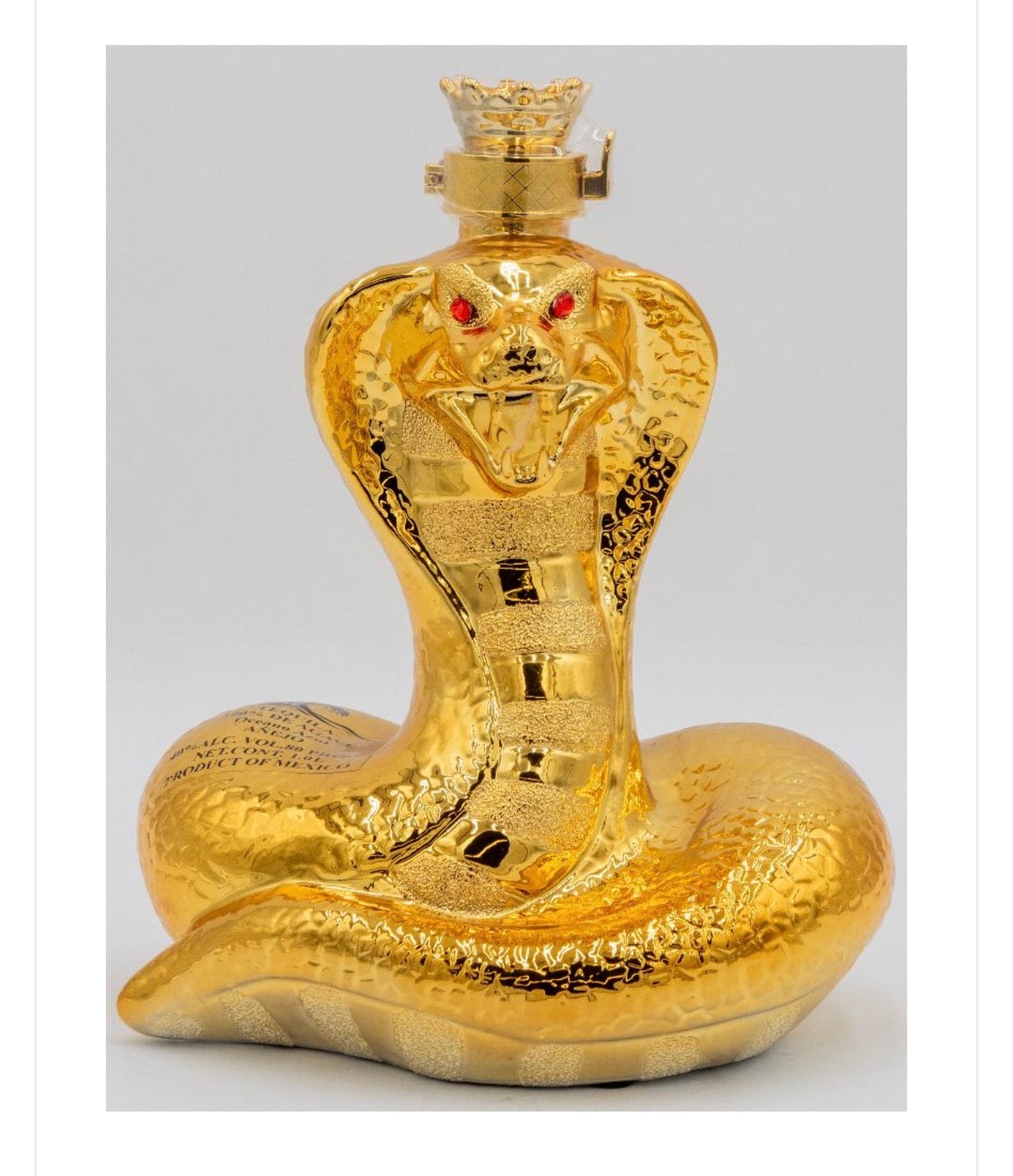 Oceano Azul Golden Snake Anejo Tequila 1Ltr