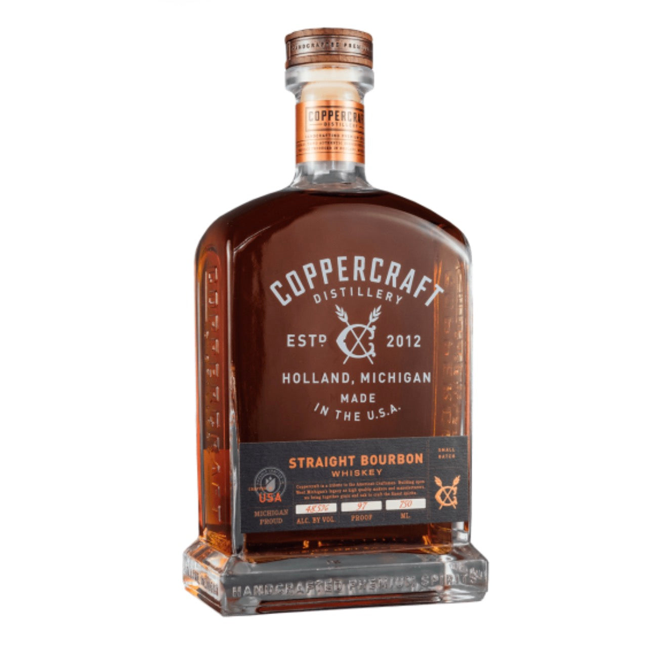 Coppercraft Whiskey Bourbon Straight 750ML