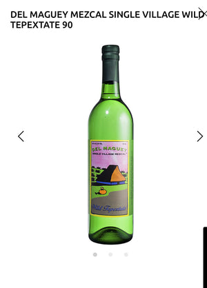 Del Maguey Mezcal Single Village Wild Tepextate 90