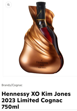 Hennessy XO Kim Jones  Limited Cognac 750ml