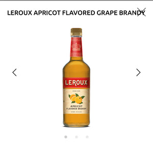 LEROUX APRICOT FLAVORED GRAPE BRAN