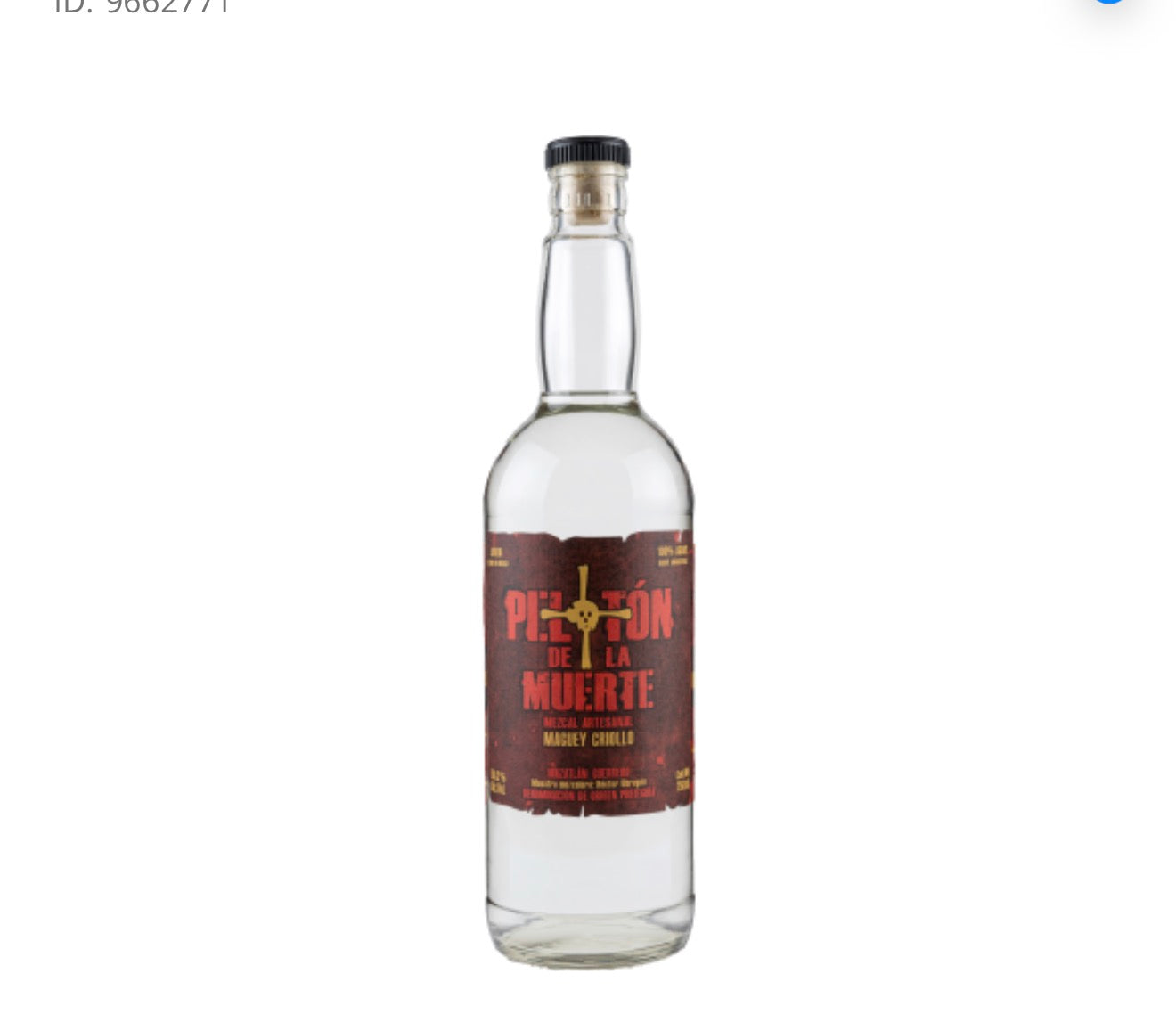 Peloton De La Muerte Criollo 6B 750ML