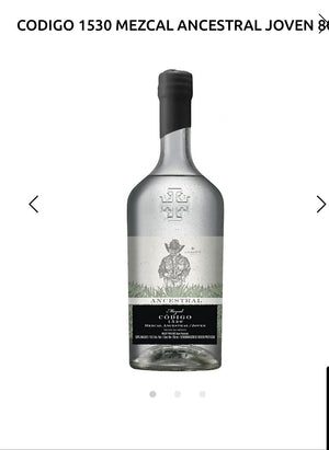 Codigo 1530 Mezcal Ancestral Joven 86.2