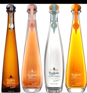 Don Julio 1942, Rosado, Alma Miel and Primavera Tequila Bundle