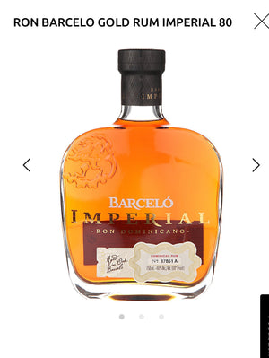 Ron Barcelo Gold Rum Imperial 80