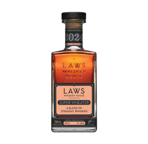 Laws Whiskey Straight Super Wheater 750ML