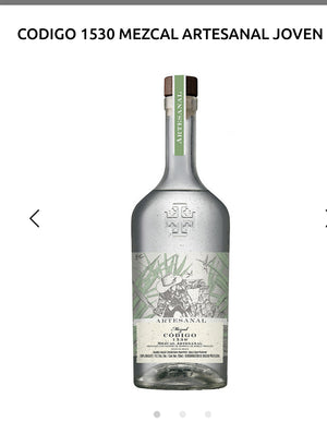 Codigo 1530 Mezcal Artesanal Joven 84.4
