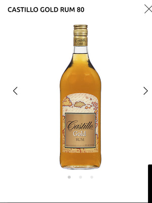 Castillo Gold Rum 80 1L