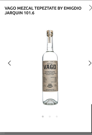 Vago Mezcal Tepeztate By Emigdio Jarquin