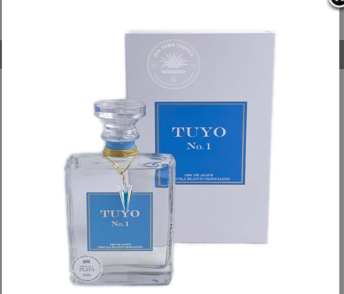 TUYO #1 TEQ BLANCO CRITALINO 375ML