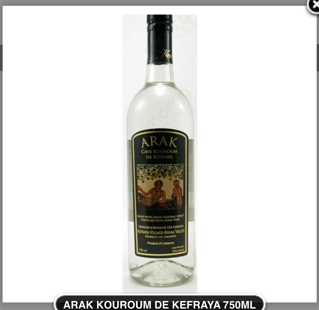 ARAK KOUROUM DE KEFRAYA 750ML