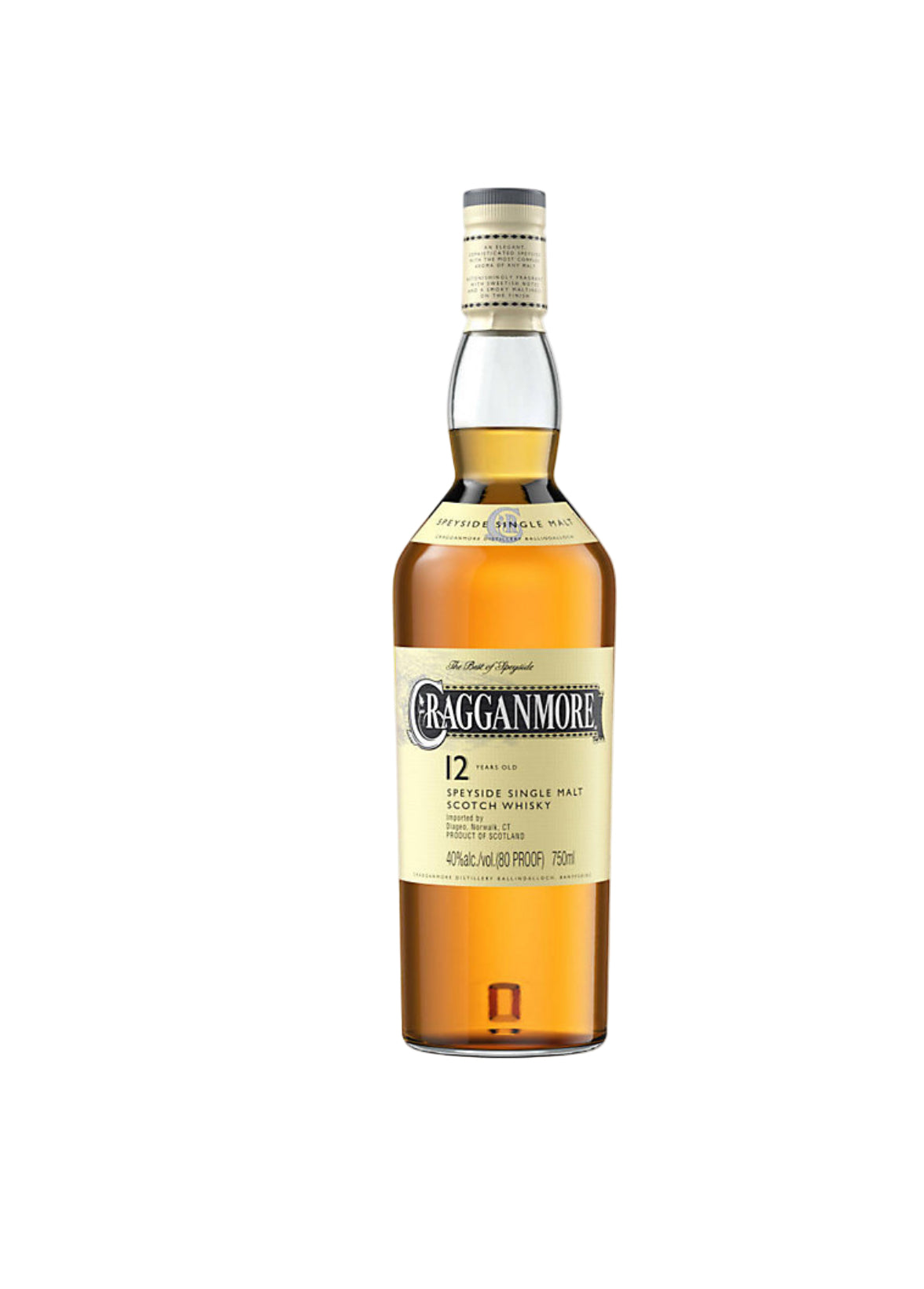 Cragganmore Single Malt Scotch 12 Yr 80