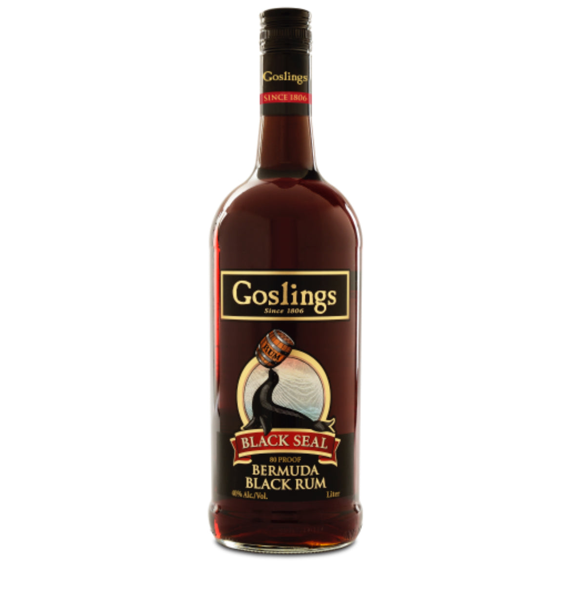 Gosling's Black Seal Rum Dark 80 1L