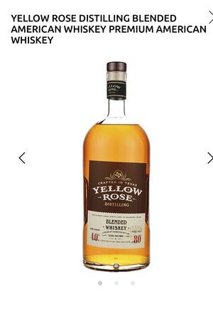 Yellow Rose Distilling Premium American Whiskey 80
