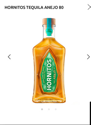 Hornitos Tequila Anejo 80
