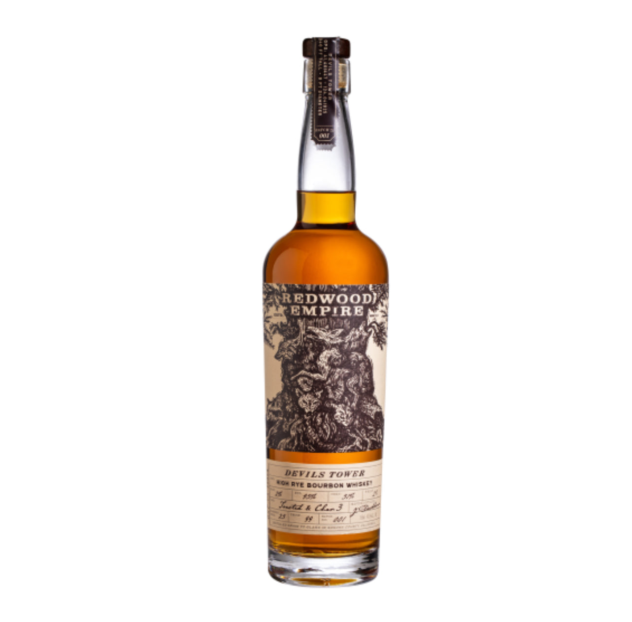 Redwood Empire Bourbon Devil Tower 6B 750ML