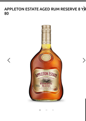 Appleton Estate Aged Rum Reserve 8 Yr 86