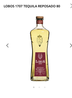 Lobos 1707 Tequila Reposado 80