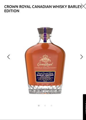 Crown Royal Canadian Whisky Barley Edition 90
