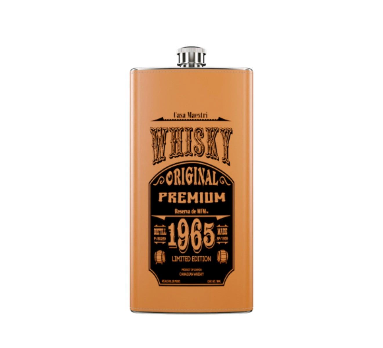 Casa Maestri Whiskey Flask 1965 750ML