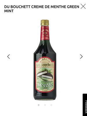 Du Bouchett Creme De Menthe Green 30