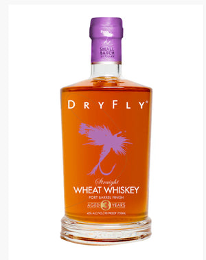 Dry Fly Wheat Whiskey Port Barrel Finish 3 Yr 90