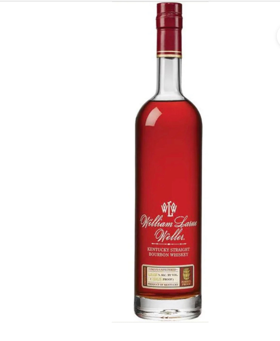 WILLIAM LARUE WELLER 2024 BOURBON WHISKEY 750ML