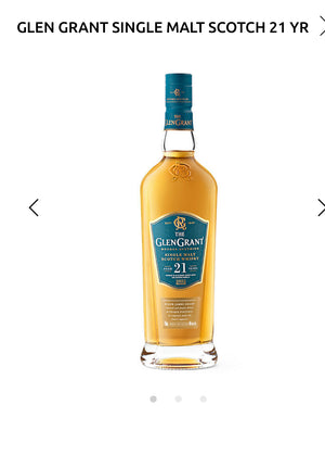 Glen Grant Single Malt Scotch 21 Yr 92