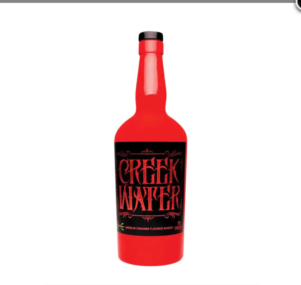 CREEK WATER CINNAMON WHISKY 750ML