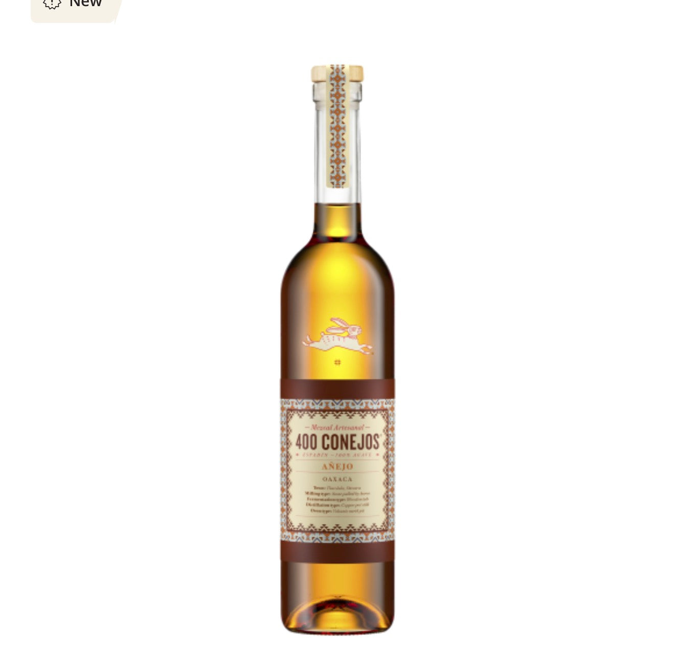 400 Conejos Mezcal Anejo  750ML