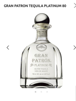 Gran Patron Tequila Platinum 80