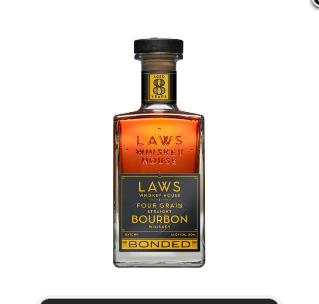 LAWS FOUR GRAIN BOURBON 8YR 750ML