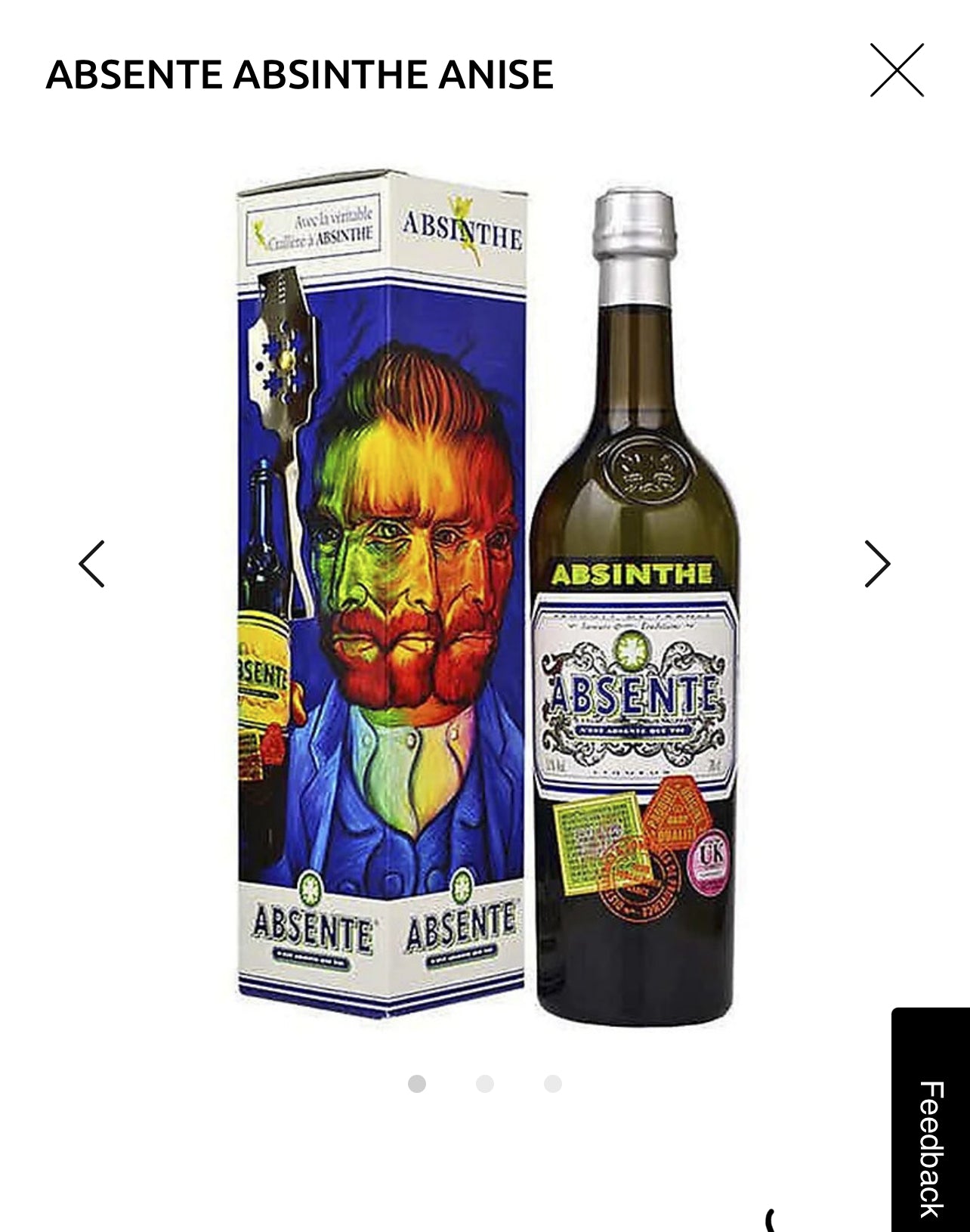 Absente Absinthe 110 W/ Absinthe Spoon