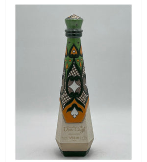 Don Cayo Anejo Ceramic Tequila Green 750ml