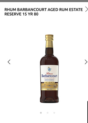 Rhum Barbancourt Aged Rum Estate Reserve