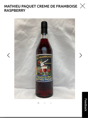 Mathieu Paquet Creme De Framboise 36
