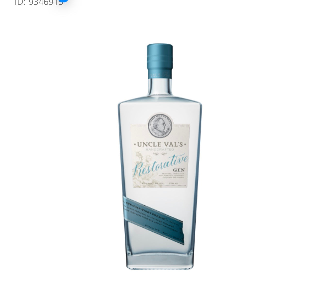 Uncle Vals Gin Restorative 90 750ML