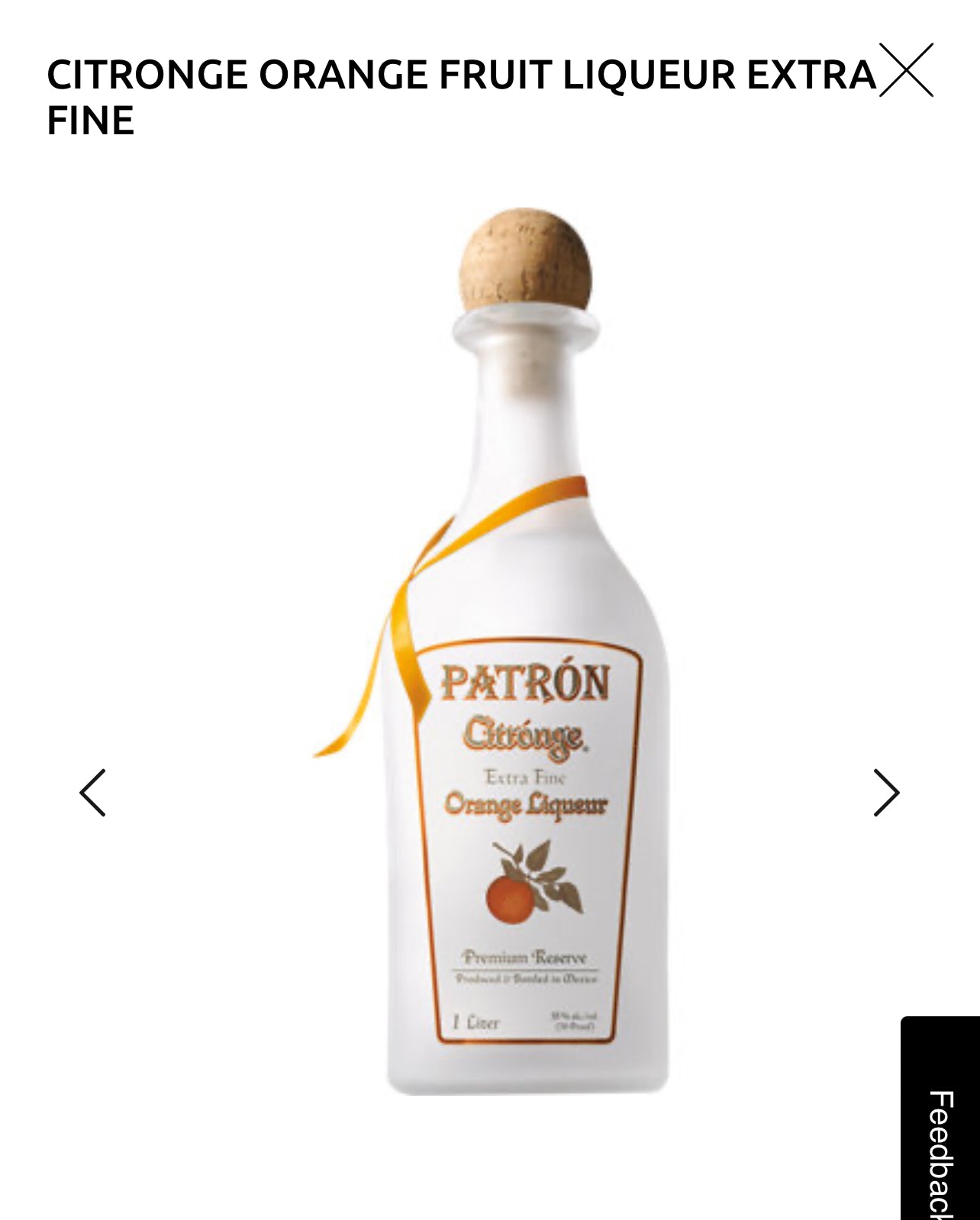 Citronge Orange Liqueur 70