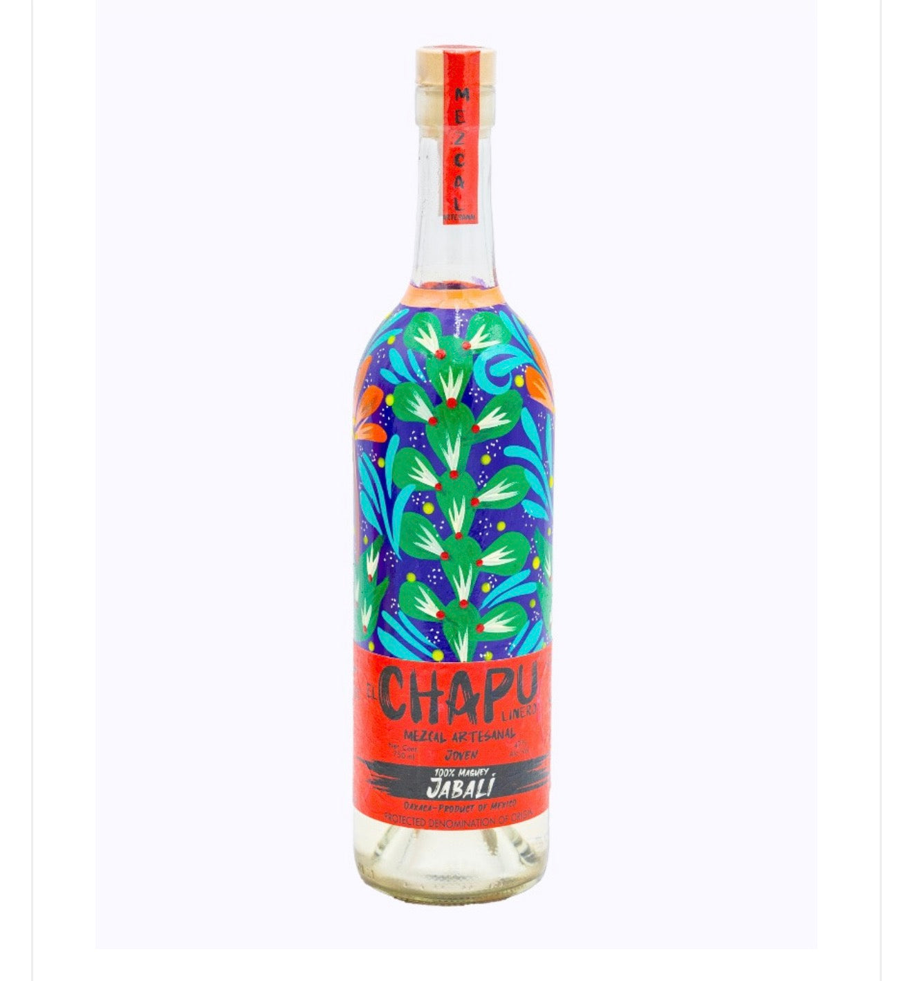 EL Chapu Linero Jabali 96 Proof 750 Ml