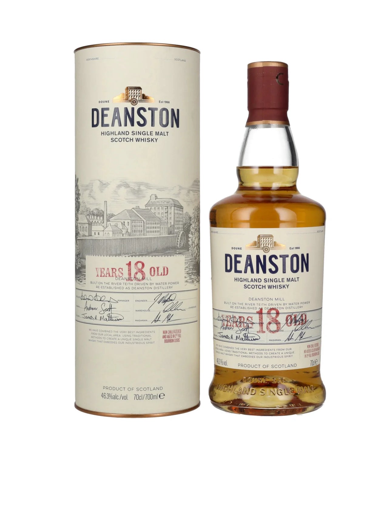 Deanston Single Malt Scotch 18 Yr 92.6