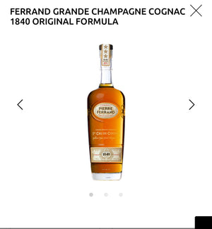 FERRAND GRANDE CHAMPAGNE COGNAC 1840 ORIGINAL FORMULA